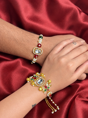 Bhai-Bhabhi Rakhi Set