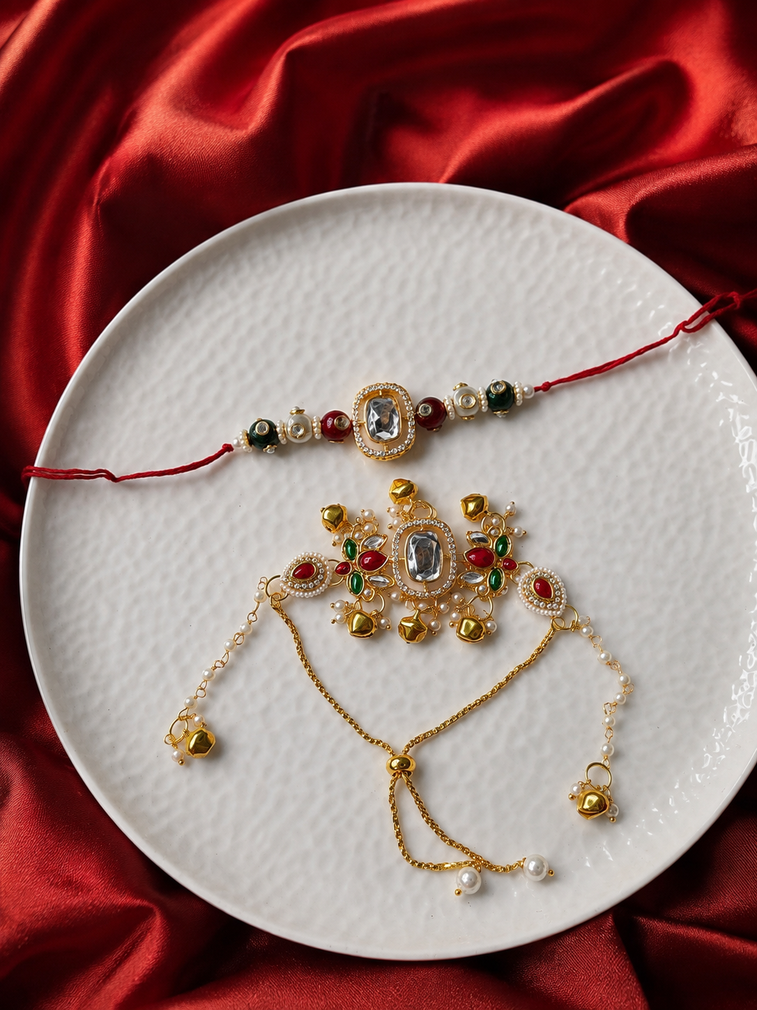 Bhai-Bhabhi Rakhi Set