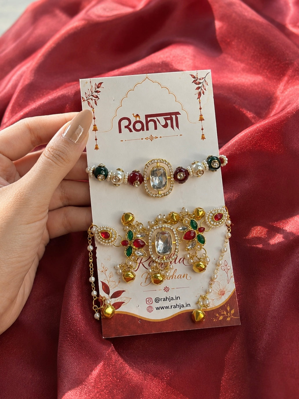 Bhai-Bhabhi Rakhi Set