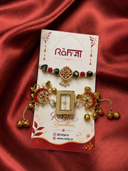 Kashmiri Watch Rakhi Set
