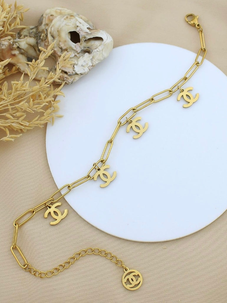 Anti-tarnish Charm Bracelet