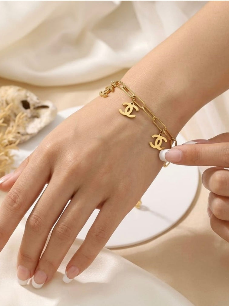 Anti-tarnish Charm Bracelet