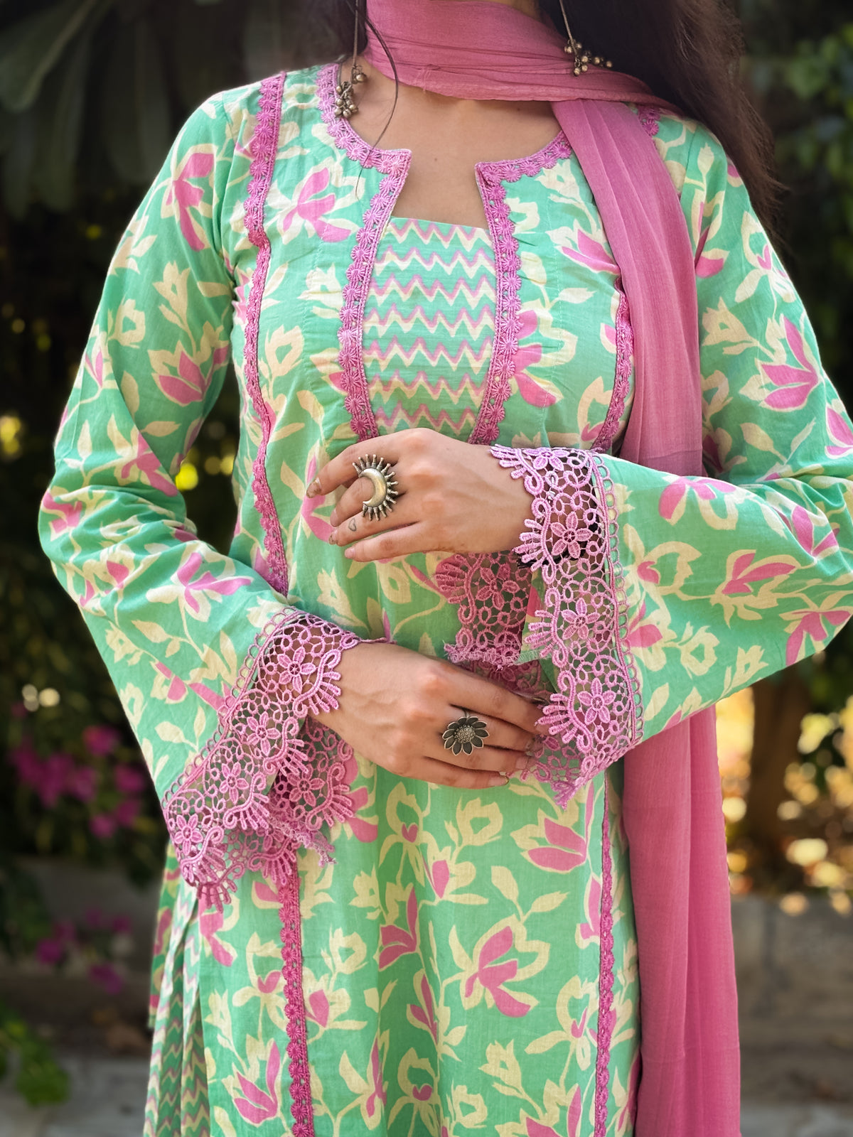 Reet Pastel Farshi Salwar Set