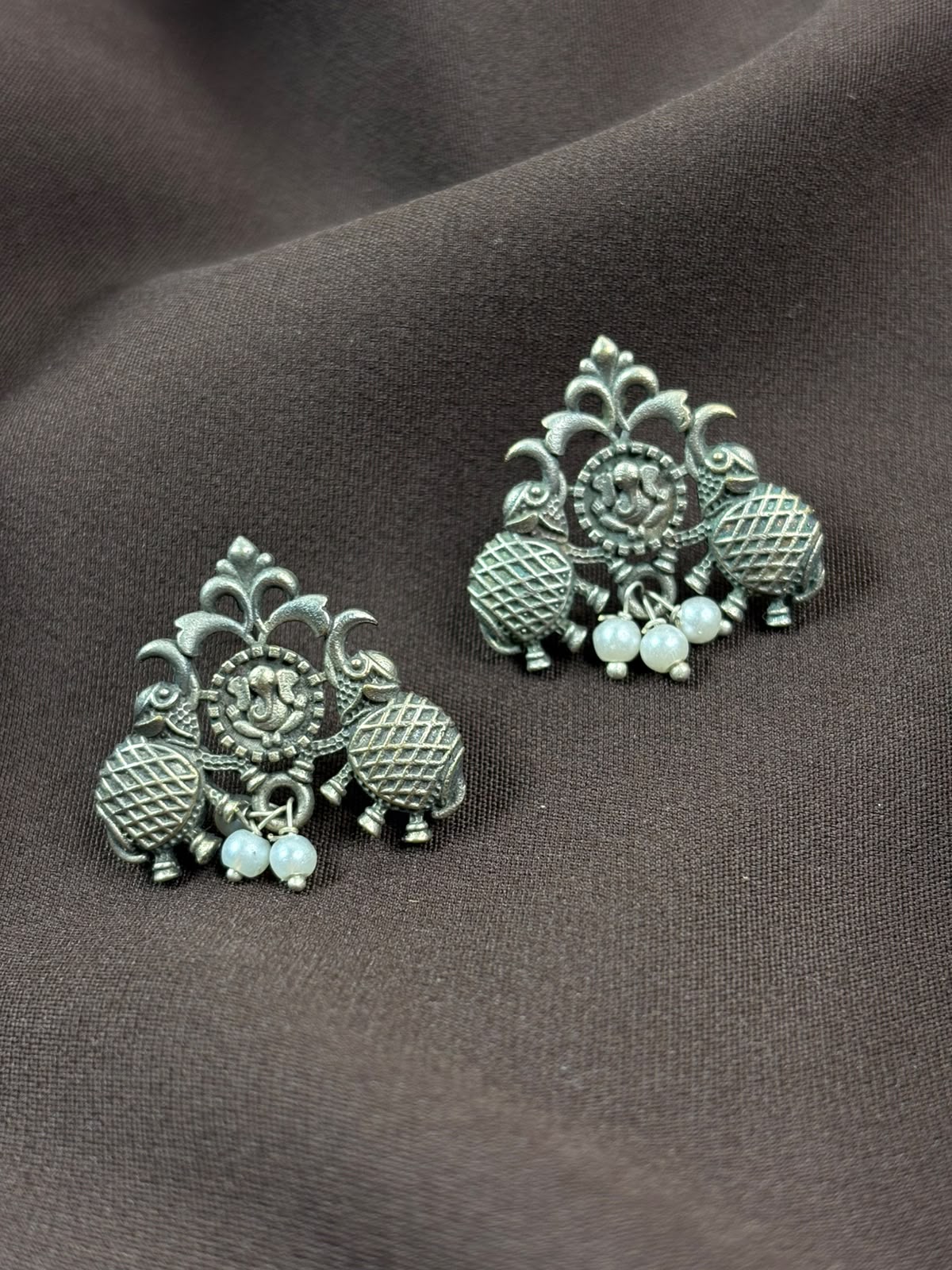 Elephant Stud Earrings