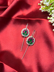 Meena Kari Floral Ear cuffs